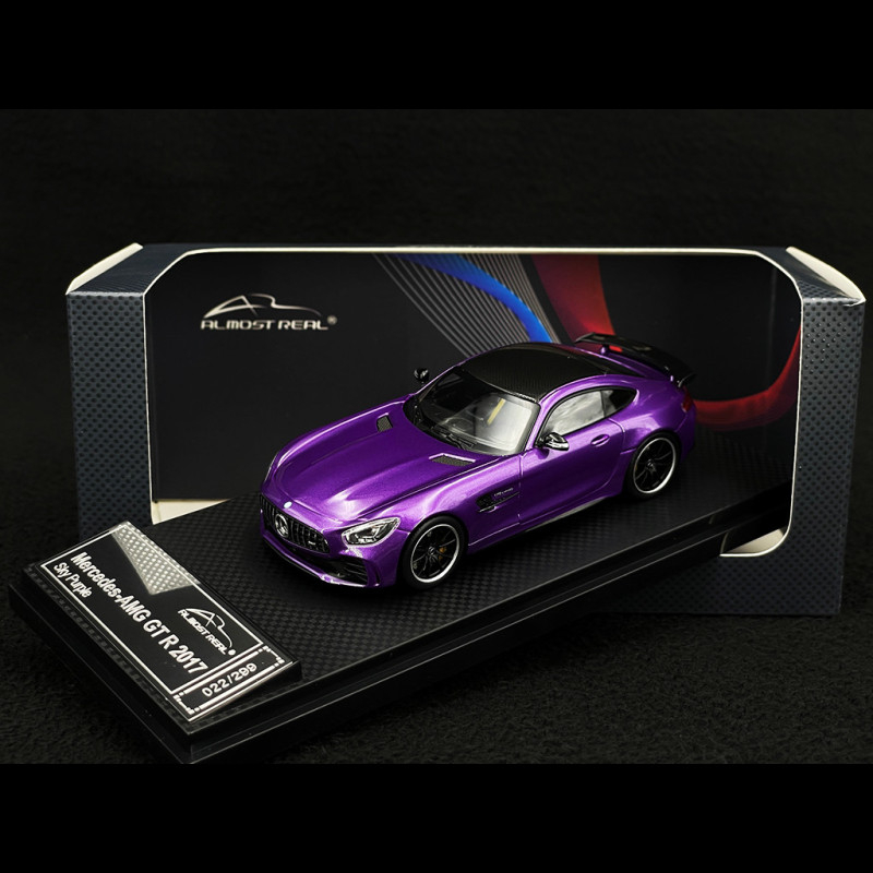 Mercedes-AMG GT R 2017 Sky Purple 1/43 Almost Real ALM420701