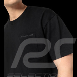 T-Shirt Porsche Essentiel Noir WAP204RESS - mixte