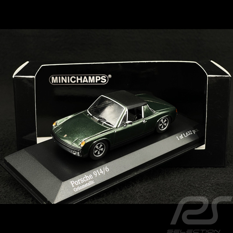 Porsche 914 6 2.0 1970 green 1/43 Minichamps 400065060