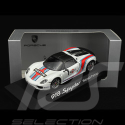 Porsche 918 Spyder Martini n° 1 blanc 1/43 Minichamps WAP0200130E