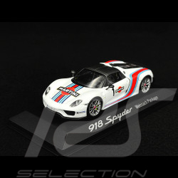 Porsche 918 Spyder Martini n° 1 blanc 1/43 Minichamps WAP0200130E