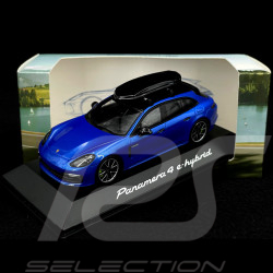 Porsche Panamera 4 E-hybrid ST Tequipment bleu saphir metallisé 1/43 Spark WAX02020061