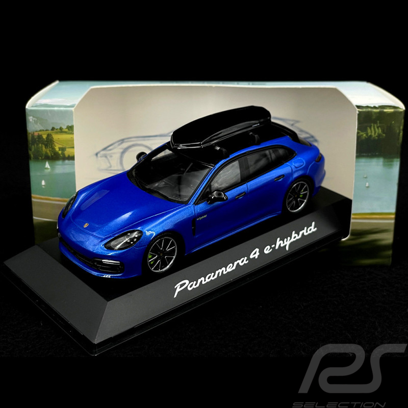 Porsche Panamera 4 E-hybrid ST Tequipment sapphire blue metallic 1/43 Spark WAX02020061