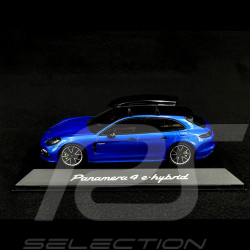 Porsche Panamera 4 E-hybrid ST Tequipment bleu saphir metallisé 1/43 Spark WAX02020061