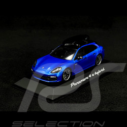 Porsche Panamera 4 E-hybrid ST Tequipment sapphire blue metallic 1/43 Spark WAX02020061