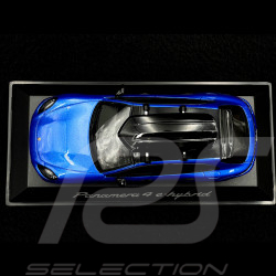 Porsche Panamera 4 E-hybrid ST Tequipment bleu saphir metallisé 1/43 Spark WAX02020061