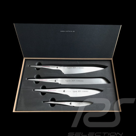 Set of 4 Knives Type 301 Design by F.A. Porsche Duo Chef Chroma P18649