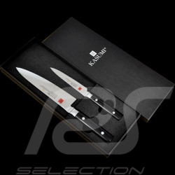 Coffret de 2 couteaux Kasumi Chef 20 cm et Office 12 cm Masterpiece MP1102