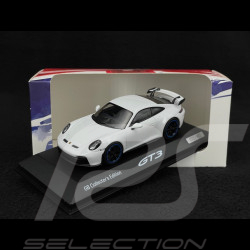 SPECIAL NUMBERS - Porsche 911 GT3 Type 992 RHD 2021 GB Collector's Edition Carrara White 1/43 Minichamps WAP0202720RGT3