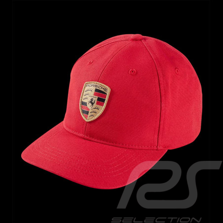 Kinder Porsche Cap Wappenemblem Rot WAP2000010RESS