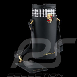 Sac Porsche à bandoulière porte-gobelet Cuir Noir WAP0350020SCHB