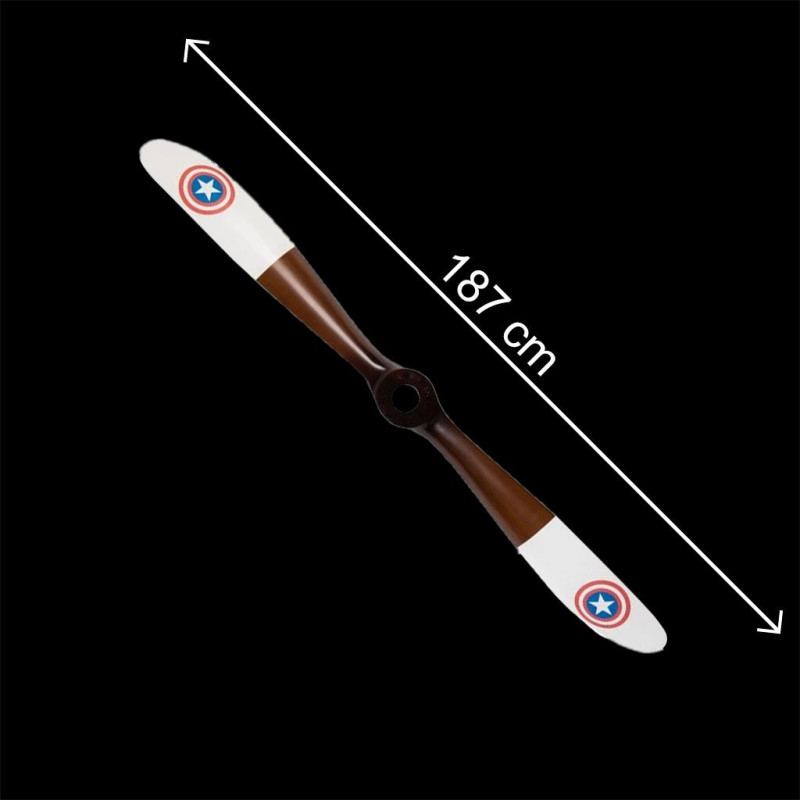 Maqueta de avión Sopwith Camel | Expositor de caoba artesanal