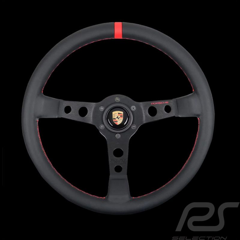 Volant Porsche Classic Performance 3 Branches Noir / Rouge PCG34708420