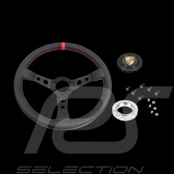 Porsche Steering Wheel Classic Performance 3-spoke Black / Red PCG34708420