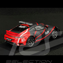 Porsche 911 Turbo S Type 992 WEC Safety Car 2024 Black / Red 1/43 Minichamps WAP0200600SSFC