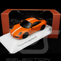 Porsche 991 Carrera S Grand Prix Tennis Stuttgart 2016 orange 1/43 Spark WAX02020026