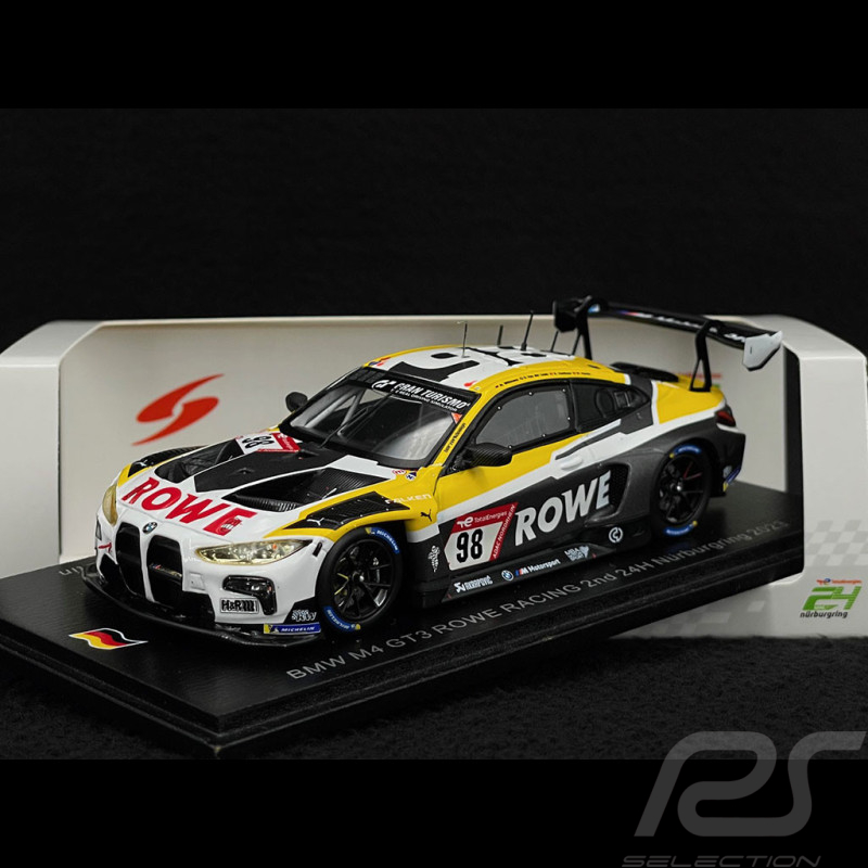 BMW M4 GT3 n° 98 2ème 24h Nürburgring 2023 1/43 Spark SG897
