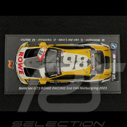 BMW M4 GT3 n° 98 2ème 24h Nürburgring 2023 1/43 Spark SG897