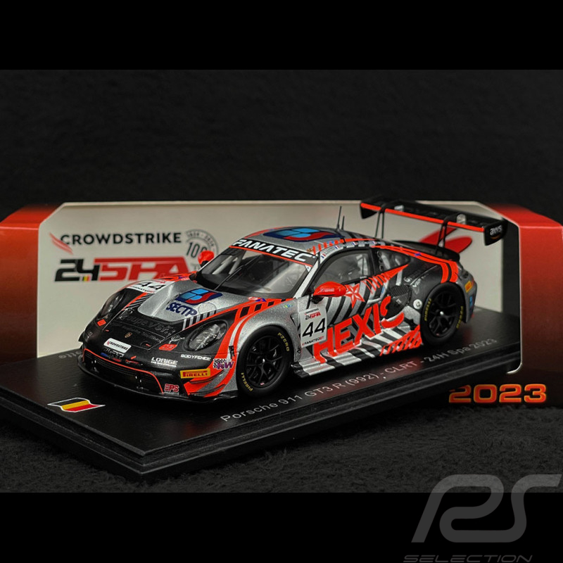 Porsche 911 GT3 R Type 992 n° 44 24h Spa 2023 1/43 Spark SB713