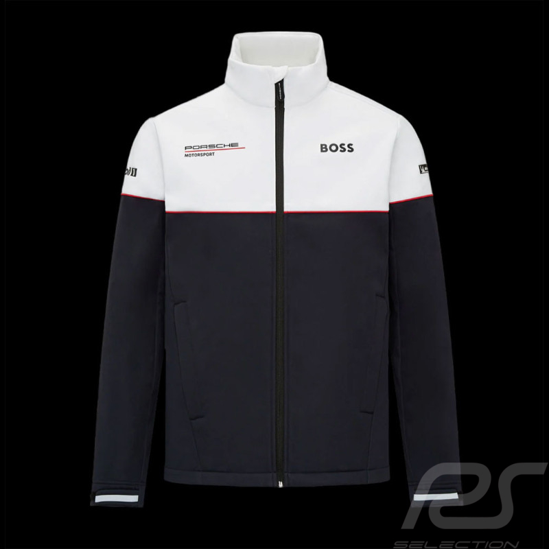 Veste Porsche Motorsport Boss Softshell noir / blanc WAP435P0MS - homme
