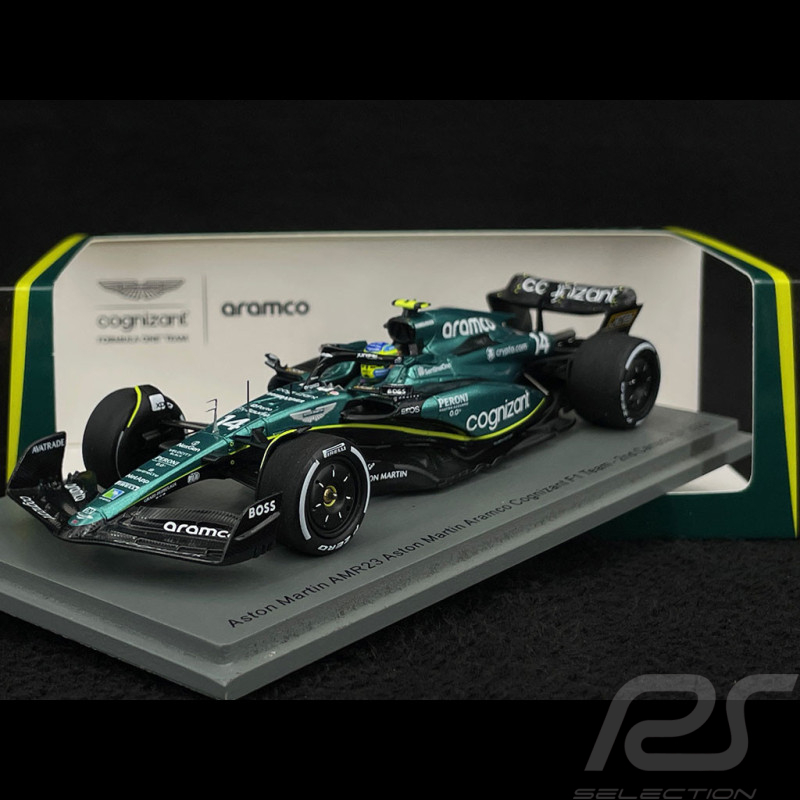 Fernando Alonso Aston Martin AMR23 n° 14 2ème GP Canada 2023 F1 1/43 Spark S8597
