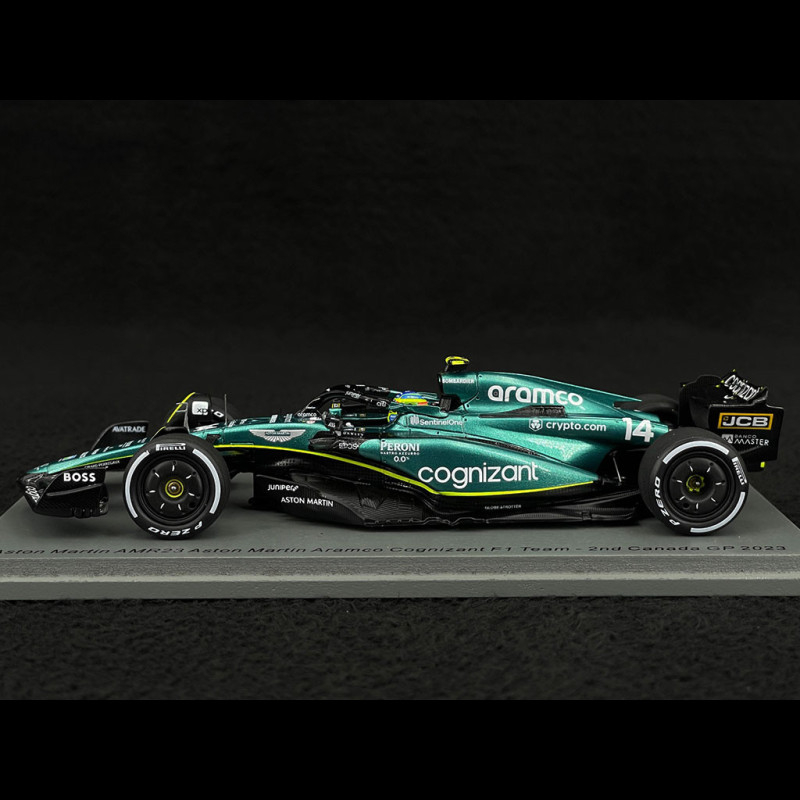 Aston Martin Mercedes AMR23 14 Fernando Alonso F1 2ème with