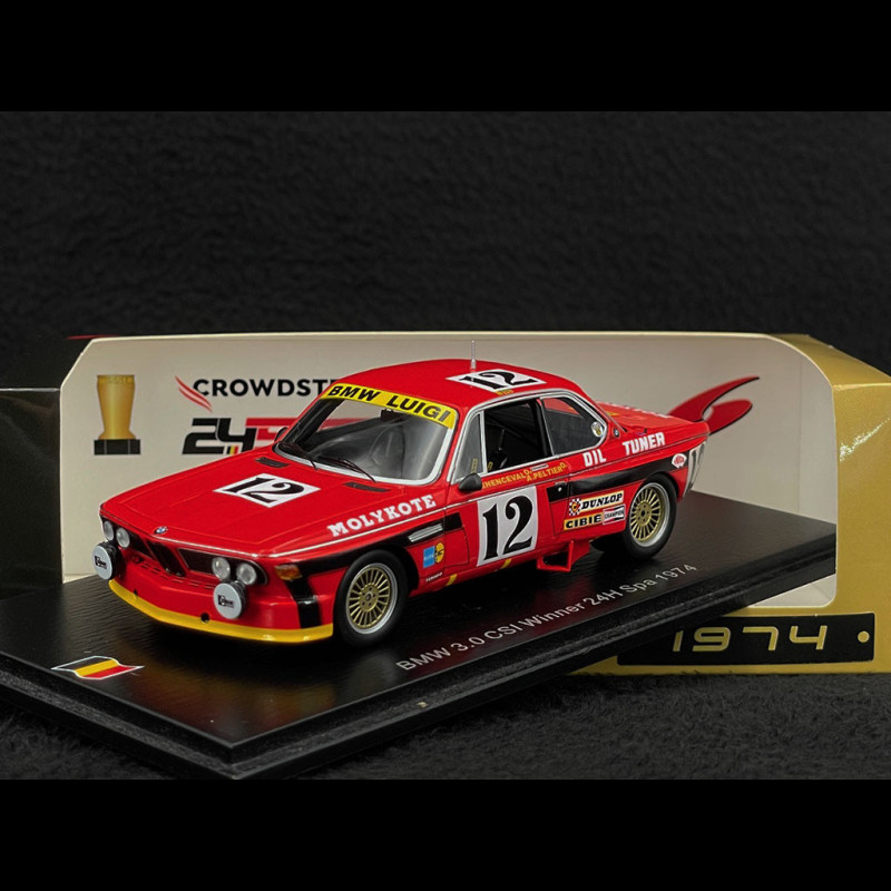 Spark 43SPA1967 1/43 Porsche 911 S No.23 Gagnant 24H Spa 1967 J-P
