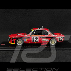 BMW 3.0 CSI n° 12 Winner 24h Spa 1974 1/43 Spark 43SPA1974