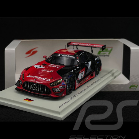 Mercedes-AMG GT3 n° 2 4th 24h Nürburgring 2023 1/43 Spark SG901