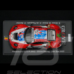 Porsche 911 GT3 R Type 992 n° 91 24h Spa 2023 1/43 Spark SB715