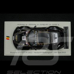 Porsche 911 GT3 R Type 992 n° 23 24h Spa 2023 1/43 Spark SB725