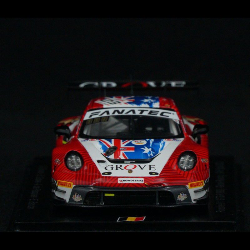Porsche 911 GT3 R Spark Modèle réduit de voiture 1:43 2023 Brenton Grove / Stephen