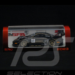 Porsche 911 GT3 R Type 992 n° 91 24h Spa 2023 1/43 Spark SB715