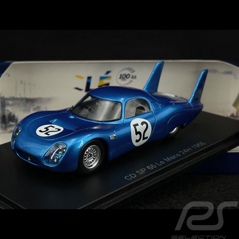 CD Peugeot SP66 N° 52 24h Le Mans 1966 1/43 Spark S4596