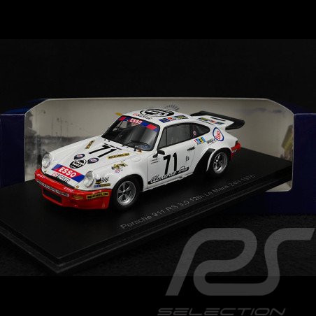 Porsche 911 Carrera RS 3.0 N° 71 Sieger 24h Le Mans 1976 1/43 Spark S9824