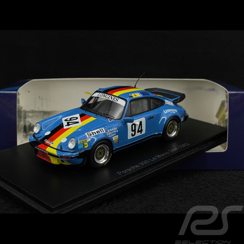 Porsche 911 Type 930 N° 94 24h Le Mans 1983 1/43 Spark S9855
