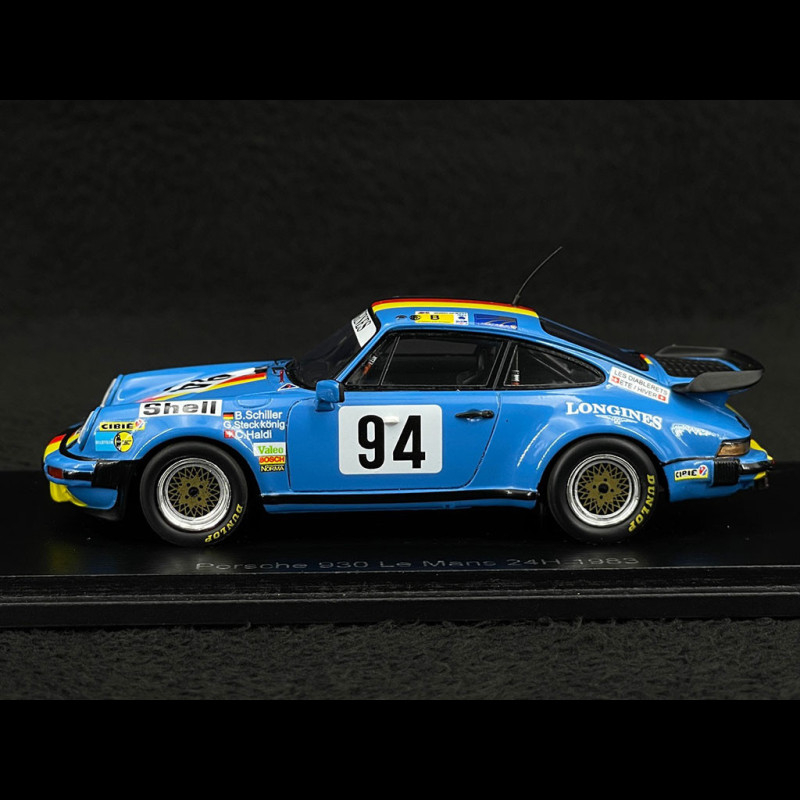 GAMMA MODELS SG8394 Scale 1/43 | PORSCHE 911 930 CARRERA N 94 LE MANS 1983 Haldi Steckkonig Schiller Light Blue 1749615730