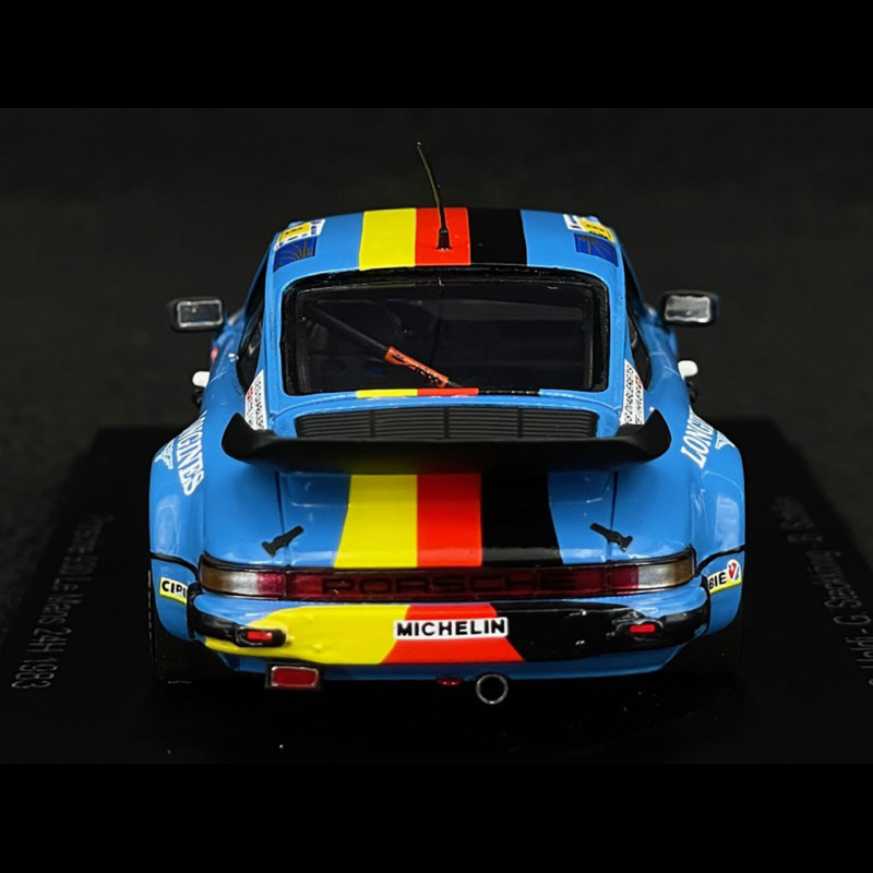 1:43 SPARK Porsche 911 930 #94 24H Le Mans 1983 Haldi Steckkonig