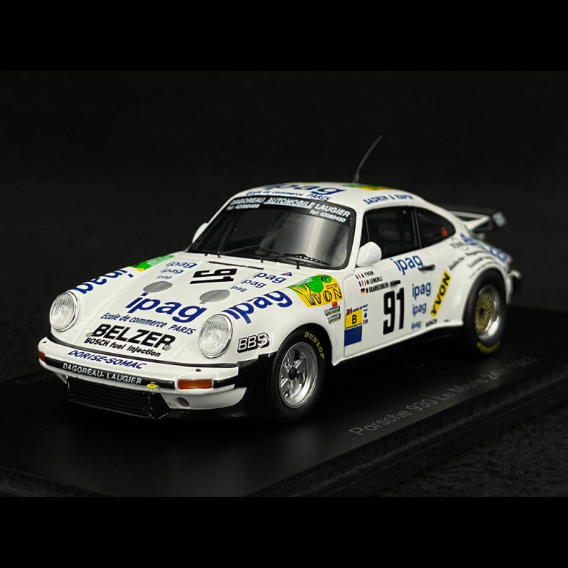 Spark - Porsche 930 #91 - 24H Du Mans 1983 - Yvon Lemerle - Échelle 1:43 - NEUF - S9856
