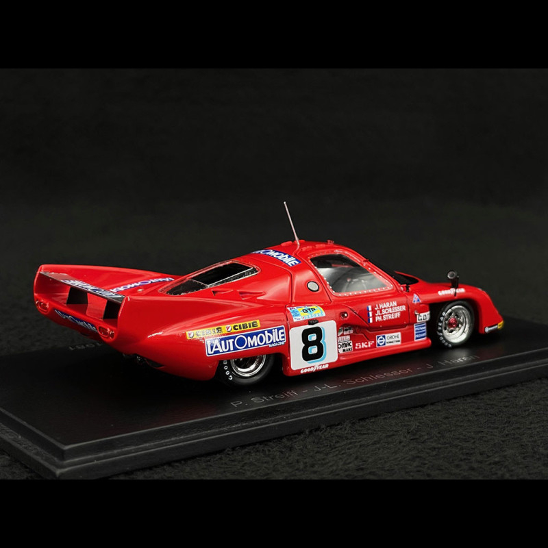 自動車 Rondeau M379C No.8 2nd Le Mans 1981 Rondeau M379C N° 8 2nd 24h Le Mans 1981 1/43 Spark S8458