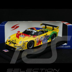 Porsche 911 GT1 Type 993 N° 01 Vainqueur SportCar GTS Las Vegas 1997 1/43 Spark US211