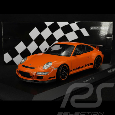 Porsche 911 GT3 RS Type 997 2007 Lavaorange 1/18 Minichamps 155062122