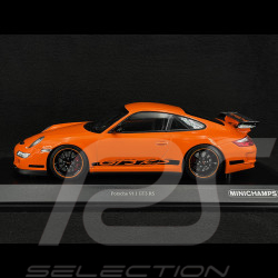 Porsche 911 GT3 RS Type 997 2007 Lava Orange 1/18 Minichamps 155062122