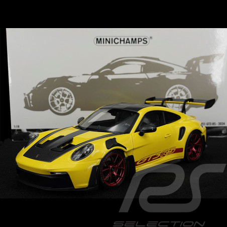 Porsche 911 GT3 RS Type 992 2024 Racing Yellow 1/18 Minichamps 110062025