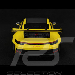 Porsche 911 GT3 RS Type 992 2024 Jaune Racing 1/18 Minichamps 110062025