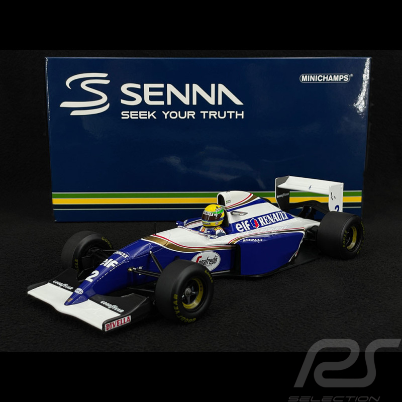 Ayrton Senna Williams Renault FW16 n° 2 GP San Marino 1994 F1 1/18 Minichamps 540943832