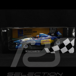 Michael Schumacher Benetton Renault B195 n° 1 Vainqueur GP France 1995 F1 1/18 Minichamps 510952501