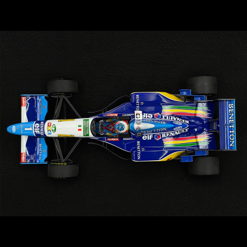 A new drawing from myself, Michael Schumacher in his 1995 Benetton B195. Mark's Motorsport Art