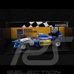 Michael Schumacher Benetton Renault B195 n° 1 Winner GP Pacific 1995 F1 F1 1/18 Minichamps 510953301