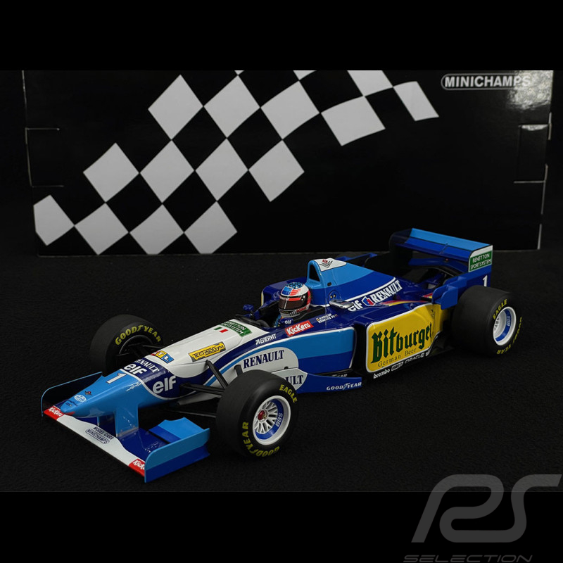 Michael Schumacher Benetton Renault B195 n° 1 Vainqueur GP Pacifique 1995 F1 1/18 Minichamps 510953301